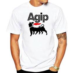 Agip Racing In All Color T-Shirt Usa Size Apparel Casual Tee Shirt White M.jpg.jpg White XL von Johniel