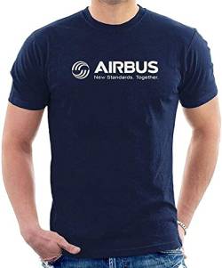 Airbus T-Shirt Aviation Inspired Tee R01, marineblau, XL von Johniel