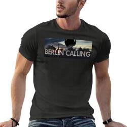 Berlin Calling Paul Kalkbrenner Elettronic Music Oversize T Shirt Fashion Men Black L.jpg.jpg Black XL von Johniel