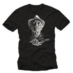 Better Call Breaking Heisenberg Mens T-Shirt with Hector Salamanca-Bad Saul Black L.jpg.jpg Black XL von Johniel