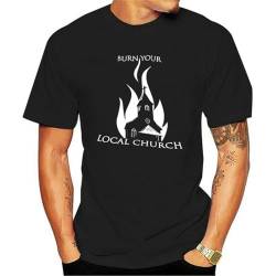 Burn Your Local Church Tshirt Men Clothes Tee Shirt Black 3XL.jpg.jpg Black XL von Johniel