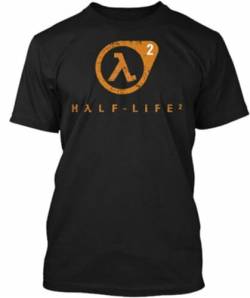 Johniel GUFO Half-Life - A 2 Half Life T-Shirt Black S.jpg.jpg Black L von Johniel