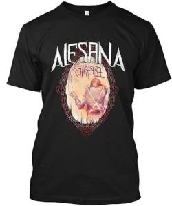 LANSHAN New Alesana Band Post Band Logo T T-Shirts Hemden Cotton Gifl(XX-Large) von Johniel