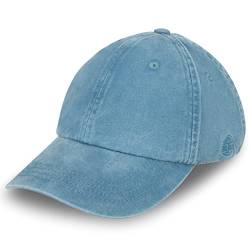 Johnny Urban Cap Damen & Herren Basecap Dave Blau - Kappe aus Hochwertigem Material - Stylische Cappy verstellbar - One Size Unisex Schirmmütze von Johnny Urban