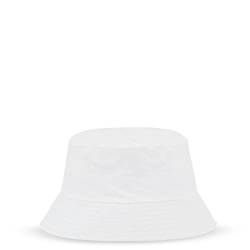 Johnny Urban Fischerhut Herren & Damen Weiß - Bob - Anglerhut für Sommer Festival Urlaub - S/M - Stylischer Bucket Hat aus Baumwolle - Hut mit eingenähtem Schweißband von Johnny Urban