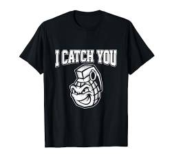I CATCH YOU - Handgranaten Design T-Shirt von Johnny hand