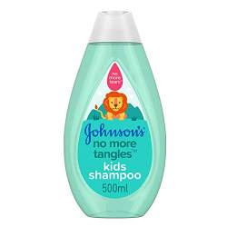 Johnson'S No More Tangles Kinder-Shampoo, hinterlässt das Haar weich, glatt und leicht zu kämmen, 500 ml (1 Stück) von Johnson's Baby