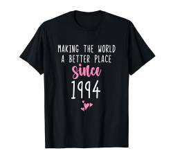 Making World Better Place Since 1994 30th Birthday 30 Years T-Shirt von Joke & Gag Funny Saying Happy Bday Party Gift Idea