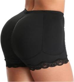 Jokerzi Damen Push Up Unterhose - Frauen Enhancers Fake Ass Hüfte Butt Lifter Shapers Control Höschen Gepolsterte Abnehmen Unterwäsche Enhancer Hüftpolster Hose von Jokerzi