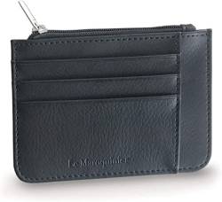 Jolis Papiers Moderner Kreditkartenhalter, Geldbörse, RFID-Blockierung, hochwertiges Leder, Schwarz, Männer, Frauen, Schwarz , 6 x 12 cm, Modern von Jolis Papiers