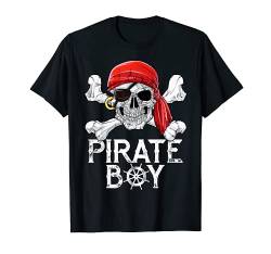 T-Shirt mit Piratenflagge von Jolly Roger mit Totenkopf und gekreuzten Knochen T-Shirt von Jolly Roger Pirate Clothing