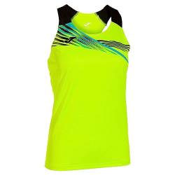 Joma Damen Elite X Tank Top T-Shirt, Fluorgelb/Schwarz, X-Large von Joma