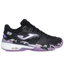 Joma Damen Serie Slam Lady Sneaker, Negro Morado, 40 EU von Joma