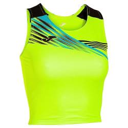 Joma Damen Top Elite X Tshirt, Neongelb/Schwarz, S von Joma