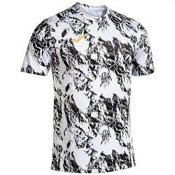 Joma Lion Short Sleeve Tee 103155-201, Herren, T-Shirt, White/Black, XXL von Joma