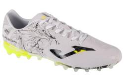 Joma Super Copa 2402 AG SUPS2402AG, Herren, Fußballschuhe, White/Black/Fluor Yellow, 41 EU von Joma