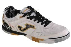 Joma Top Flex 2432 IN TOPS2432IN, Herren, Hallenschuhe, White/Black/Gold, 42.5 EU von Joma