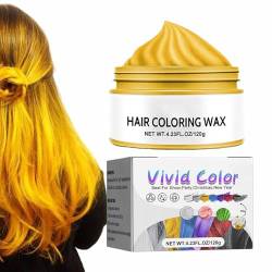 Haarfarbe Wachs - Natürliche weiche Haarfarbe, temporäre Haarfarbe für DIY Frisur für Männer und Frauen, farbiges Wachs für Party, Cosplay, Halloween, Weihnachten Jomewory von Jomewory