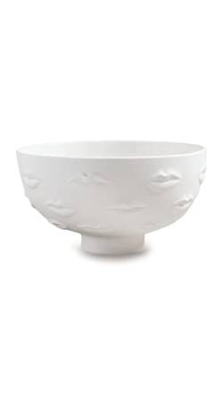 Jonathan Adler Gala Lips Bowl - White - 31829 von Jonathan Adler