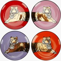 Safari Untersetzer-Set Jonathan Adler von Jonathan Adler