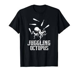 Juggling Octopus Jonglieren Jonglage Geschenk - Jongleur T-Shirt von Jonglieren Geschenke & Ideen