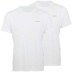 JOOP! Herren 2er-Pack Fine Cotton Stretch Rundhals T-Shirt, Unterhemd, Einfarbig: Farbe: Weiß | Größe: 5 (Medium) von Joop!