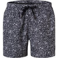 JOOP! Herren Badeshorts blau Mikrofaser floral,Gemustert von Joop!