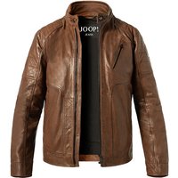 JOOP! Herren Lederjacke braun Lammnappa unifarben von Joop!