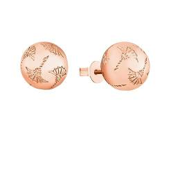 JOOP! Ohrstecker Edelstahl Damen Ohrschmuck, 1 cm, Roséfarben, Kommt in Schmuck Geschenk Box, 2036793 von Joop!