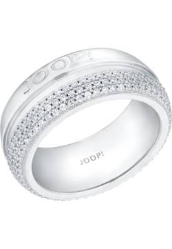 Joop! Damen-Damenring 925er Silber 176 Zirkonia 58 Silber 32024529 von Joop!