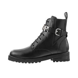 Joop! Damen Schnürstiefelette Lettera Maria schwarz/silber 37 von Joop!