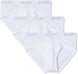 Joop! Herren 17 B-3-Pack-Slip 10001475 Slip, Weiß (White 100), Small von Joop!
