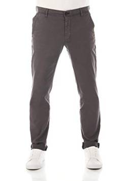 Joop! Herren Chinohose Matthew - Modern Fit - Grau - Grey W30 - W40 Stretch 97% Baumwolle Stoffhose, Größe:34W / 32L, Farbvariante:Grey (030) von Joop!