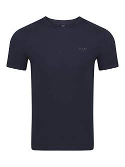 Joop! Herren Rundhals T-Shirt Alphis - Regular Fit S M L XL XXL Blau 100% Baumwolle, Größe:L, Farbe:Navy 405 von Joop!