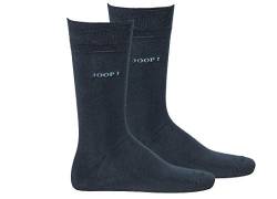 Joop! Herren Socken 2 Paar, Basic Soft Cotton Sock 2-Pack, Einfarbig - Farbwahl: Farbe: Marine | Größe: 43-46 (9-11 UK) von Joop!