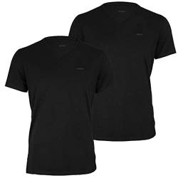 Joop! Herren T-Shirt V-Doppelpack Schwarz Large von Joop!