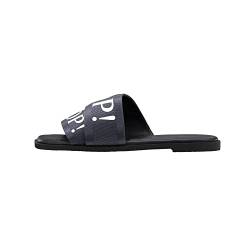 Joop! Slip On Sandale für Damen, Modische Pantolette in Dunkelblau für Frauen, Größe 39 von Joop!