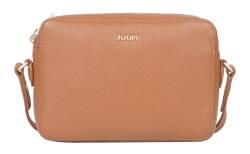 Joop! - giada cleo Schultertasche für Damen, Umhängetasche mit verstellbarem Schultergurt, mit Reißverschluss (Cognac) von Joop!