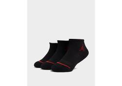 Jordan 3 Pack Ankle Socken Kinder, Black von Jordan