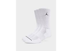 Jordan 3-Pack Crew Socken - Damen, WHITE von Jordan