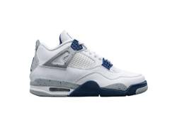 Jordan Air Jordan 4 DH6927 140 Herren-Basketballschuhe, Größe 42, Marineblau (Midnight Navy) von Jordan