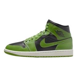 Jordan Damen WMNS Air Jordan 1 MID SE DO6699 200, Black/Altitude Green-sail, 40,5 EU von Jordan