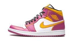 Jordan Herren Air 1 Mid DC0350 100 Dia de Los Muertos, Gr, Weiß/Fuchsia-Orange-Schwarz, 42 EU von Jordan