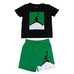 Jordan T-Shirt und Shorts für Kinder Jumpman Grau, grau, 92 von Jordan