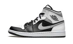 Nike Jordan 1 Mid White Shadow., Schwarz (Weißer Schatten), 42 EU von Jordan