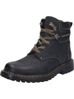 Josef Seibel Adelboden Herren Combat Boots, Schwarz (schwarz 600), 47 EU von Josef Seibel