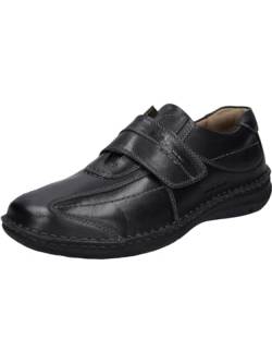 Josef Seibel Alec Herren Low-Top Sneaker Comfort Schuhe aus Nappaleder -Schwarz (600 schwarz),40 EU von Josef Seibel