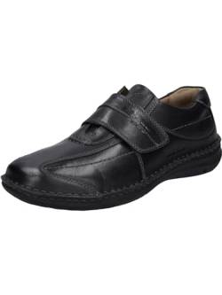 Josef Seibel Alec Herren Low-Top Sneaker Comfort Schuhe aus Nappaleder -Schwarz (600 schwarz),41 EU von Josef Seibel