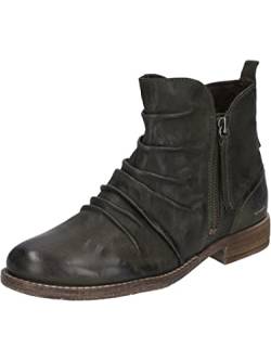 Josef Seibel Damen Ankle Boots Sienna 38,Weite G (Normal),Wechselfußbett,uebergangsschuhe,uebergangsstiefel,knöchelhoch,Grün (Bosco),40 EU von Josef Seibel