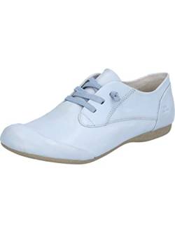 Josef Seibel Damen Bequemschuhe Fiona 01, Frauen Schnürschuhe,Weite G (Normal),Halbschuhe,schnürer,bequem,Schnuerer,Blau (SkyBlue),44 EU von Josef Seibel